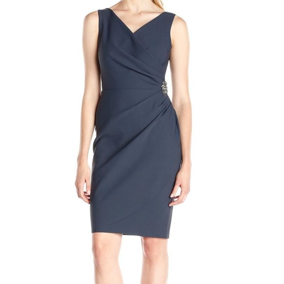 Alex Evenings Women Sheath Dress - Picture 1 of 6
